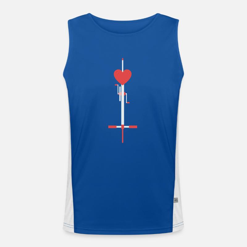 Love Saddle Men's Functional Contrast Tank Top 