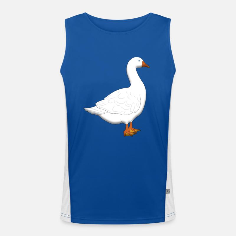 gans Funktionelles Kontrast-Tank Top für Männer 