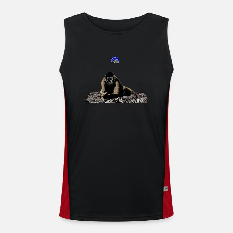 Moon Silverback Men's Functional Contrast Tank Top 