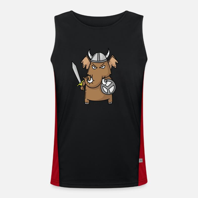 Mammoth plays Viking Men's Functional Contrast Tank Top 
