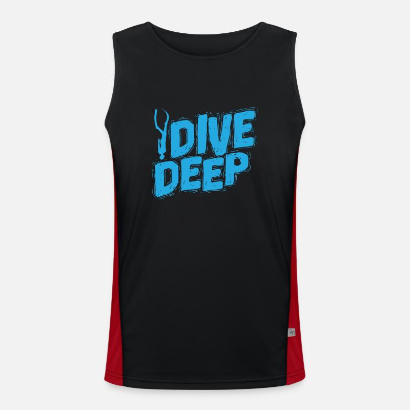 Plongeur d’apnée Dive Deep Débardeur respirant contrasté Homme 