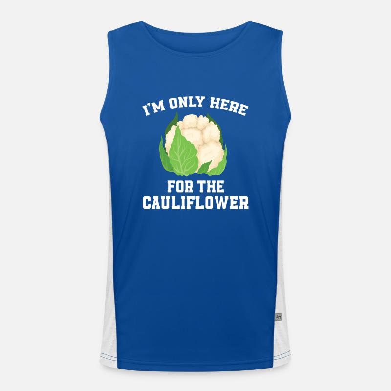 Cauliflower Men's Functional Contrast Tank Top 