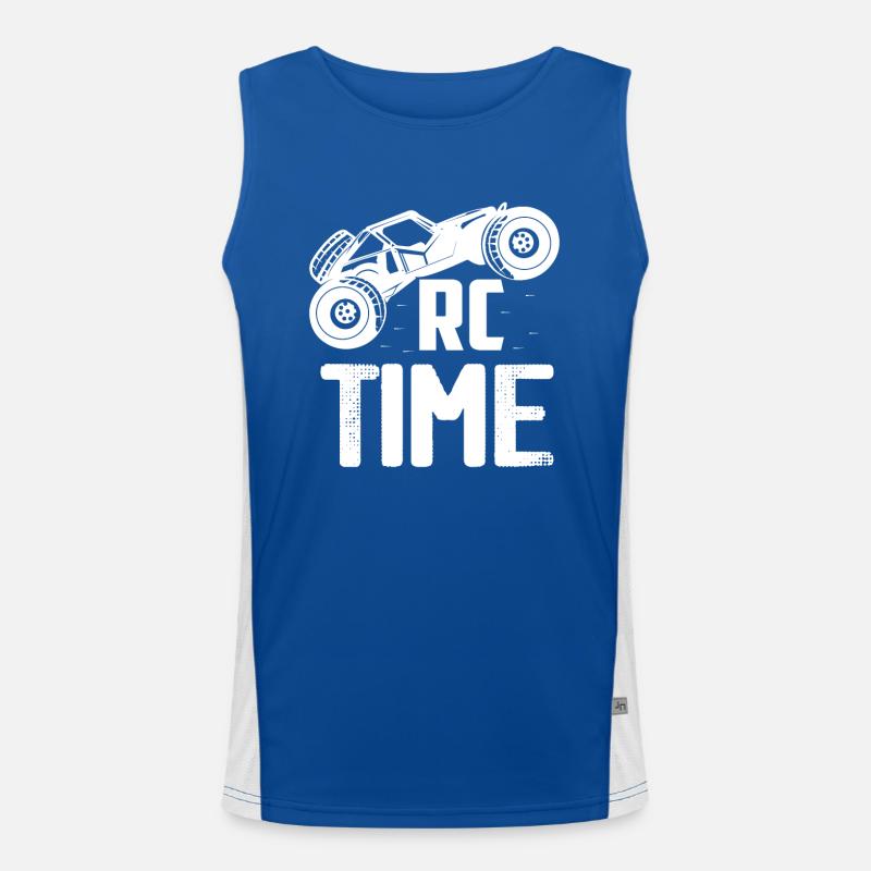 RC Time Télécommande Modèle De Voiture Débardeur respirant contrasté Homme 