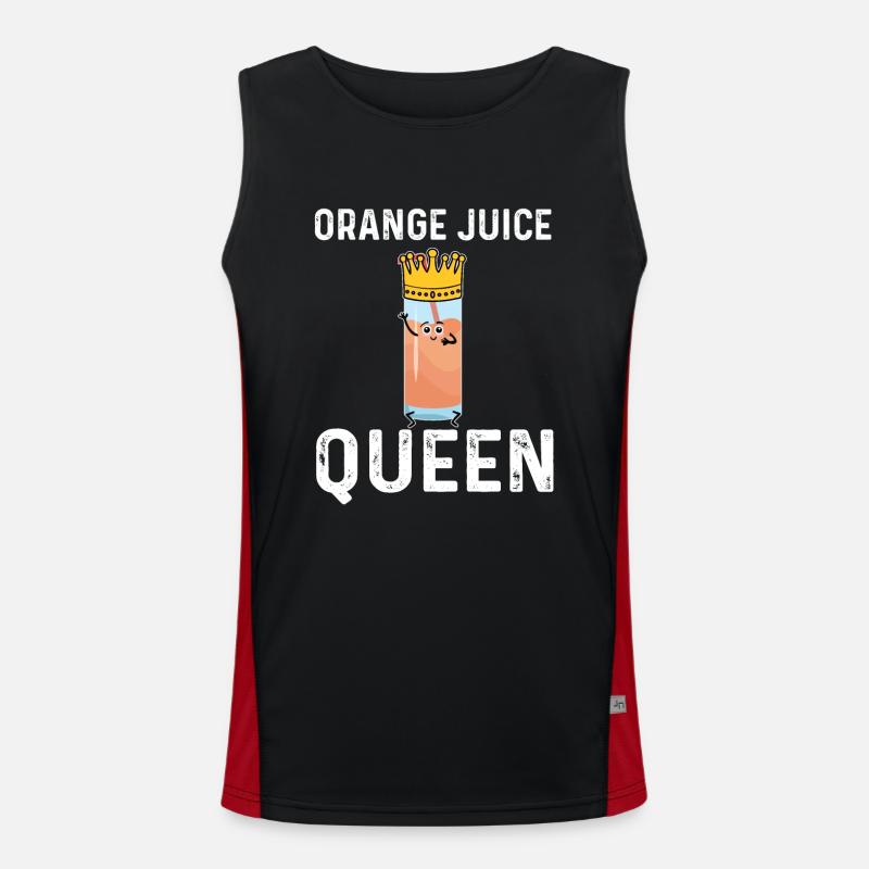Orange Juice Queen Men's Functional Contrast Tank Top 