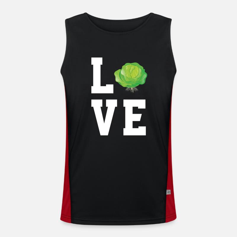 Dear Cabbage Men's Functional Contrast Tank Top 