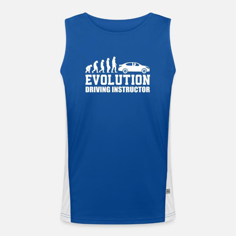 Driving instructor Men's Functional Contrast Tank Top 