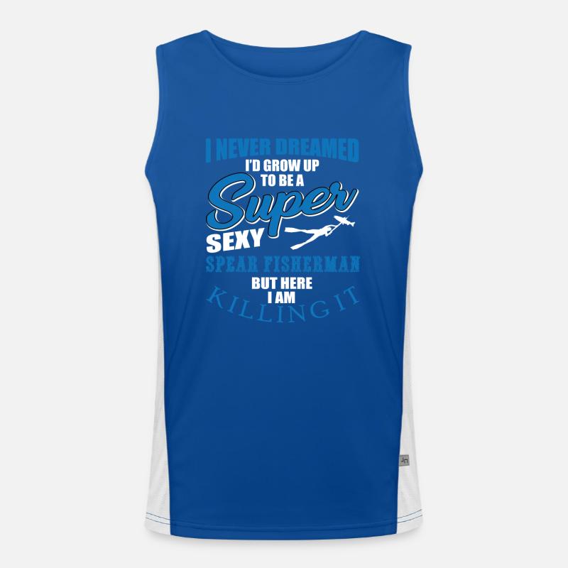 Pêcheur Speer Débardeur respirant contrasté Homme 