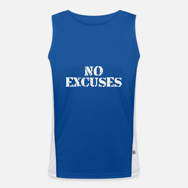 Pas d’excuses Débardeur respirant contrasté Homme 