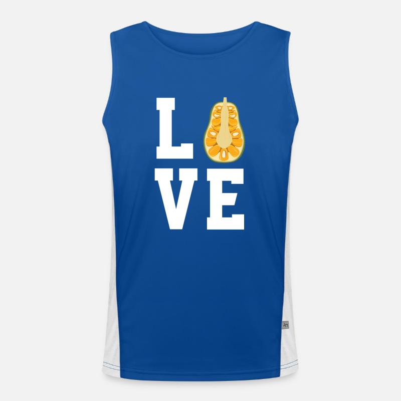 Jackfrucht Funktionelles Kontrast-Tank Top für Männer 