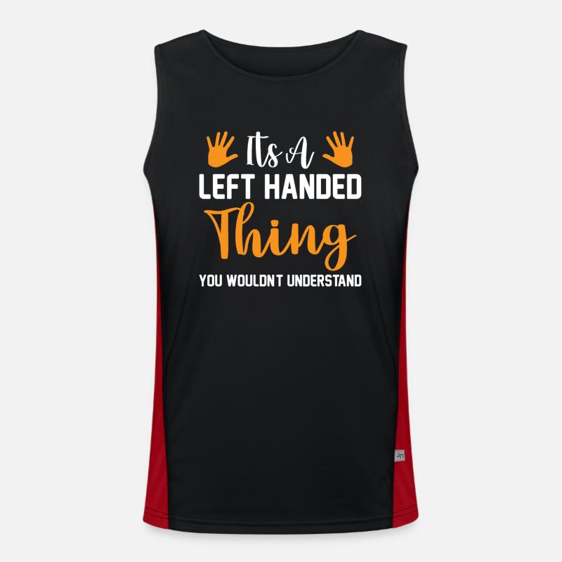 Lefty - Lefties In Great Demand But Limited Supply Funktionelles Kontrast-Tank Top für Männer 