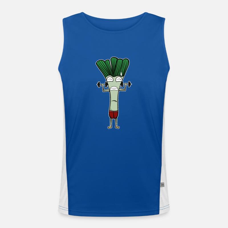 Leek Men's Functional Contrast Tank Top 