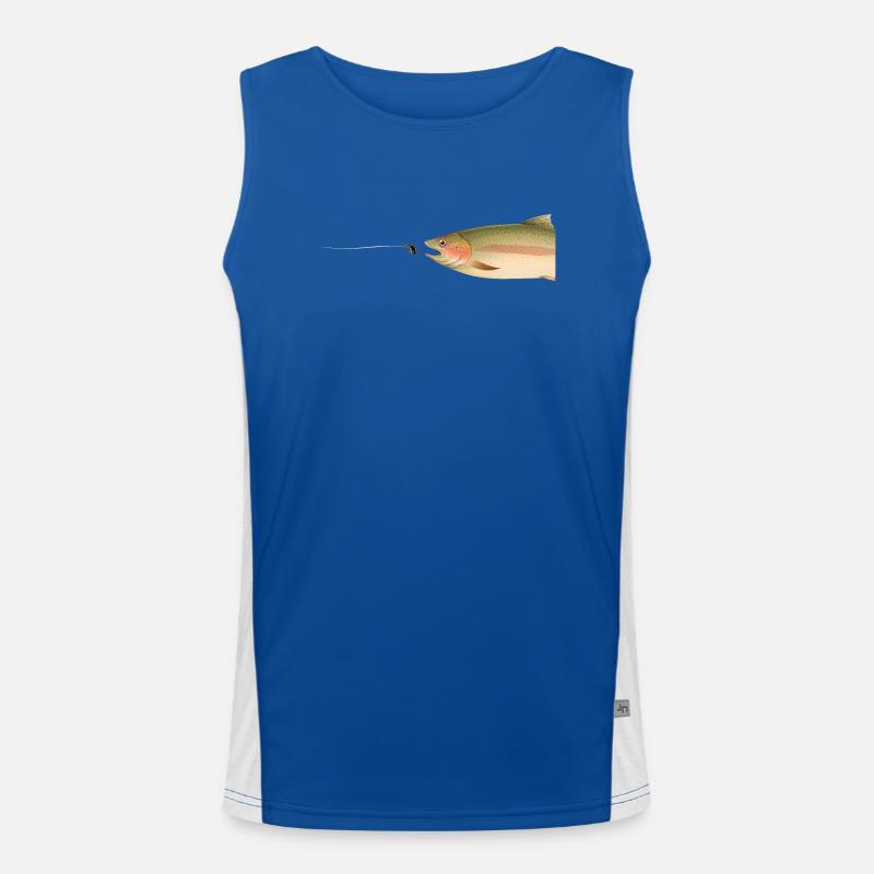Forelle Funktionelles Kontrast-Tank Top für Männer 