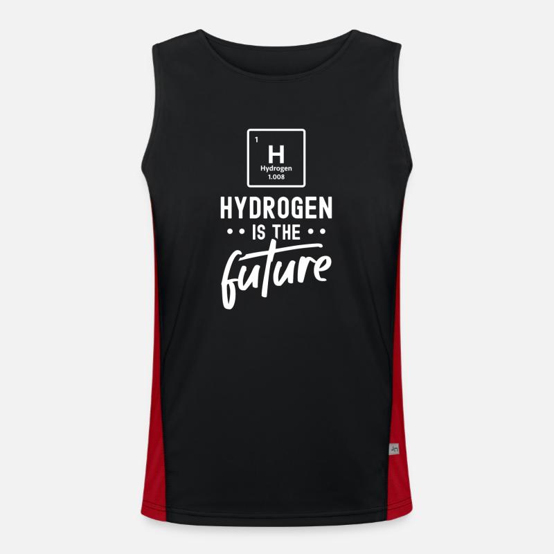 L’hydrogène est l’élément hydrogène du futur Débardeur respirant contrasté Homme 