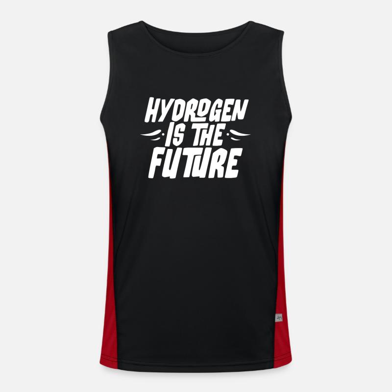 L’hydrogène est l’élément hydrogène du futur Débardeur respirant contrasté Homme 