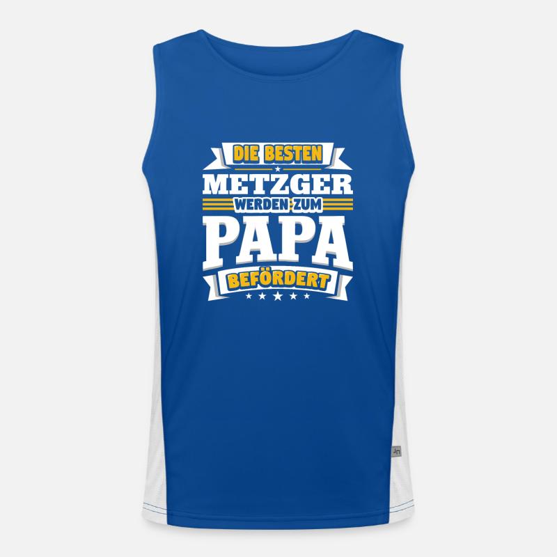 Metzger Funktionelles Kontrast-Tank Top für Männer 