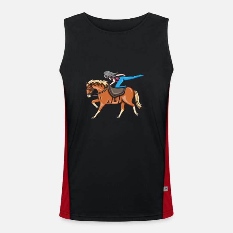 Voltigieren Funktionelles Kontrast-Tank Top für Männer 