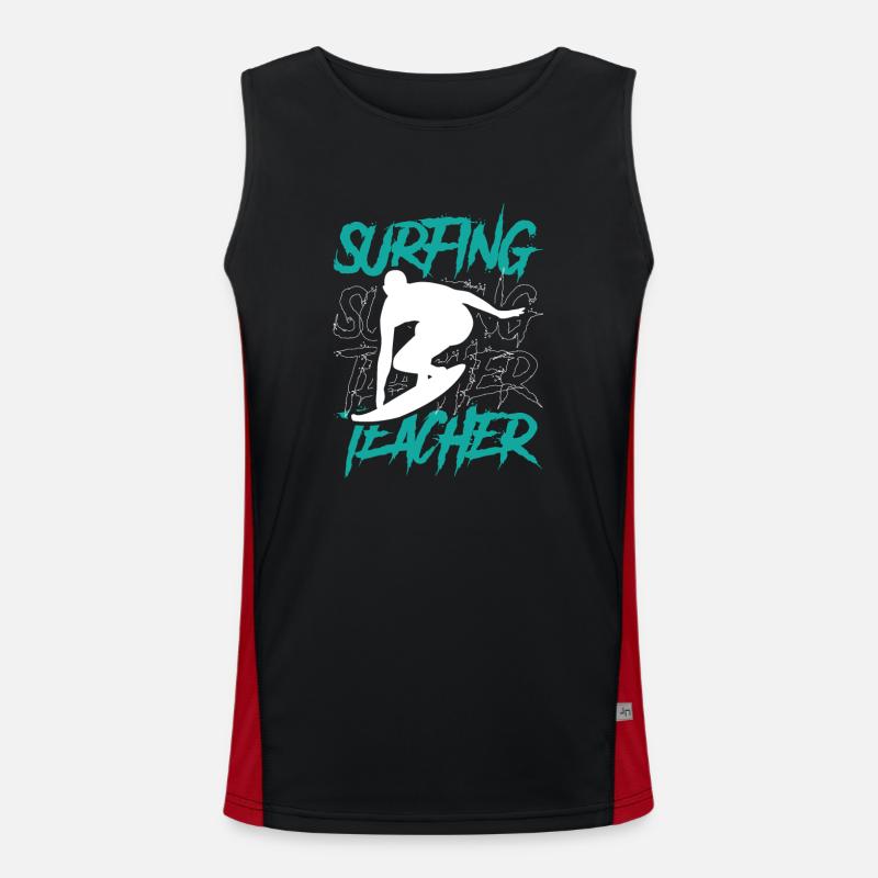 Moniteur de surf Surf Surf Surf Surf Surf Débardeur respirant contrasté Homme 