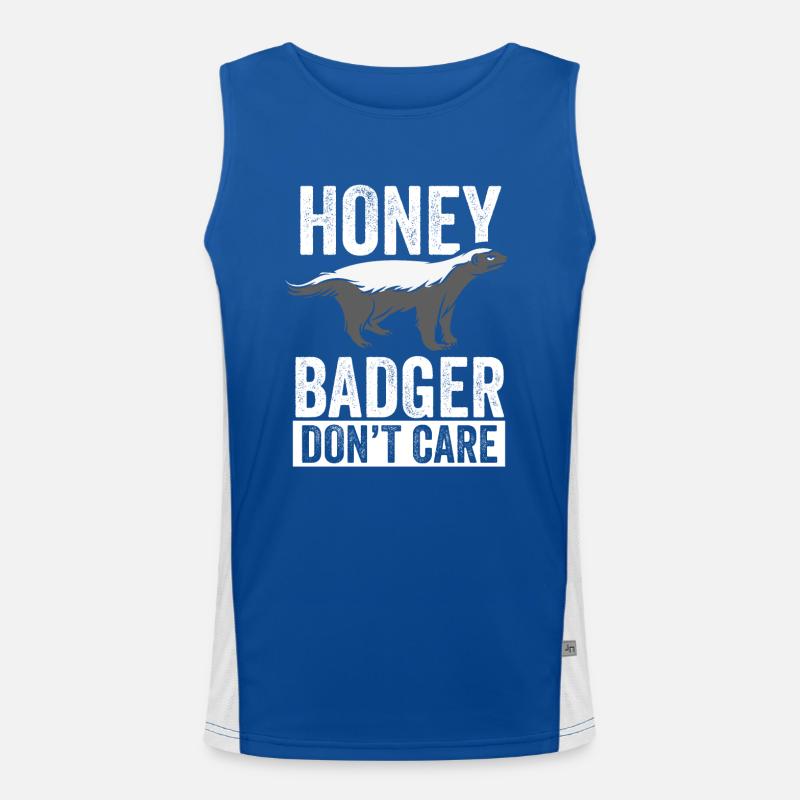 Honey Badger n’a pas d’importance Débardeur respirant contrasté Homme 
