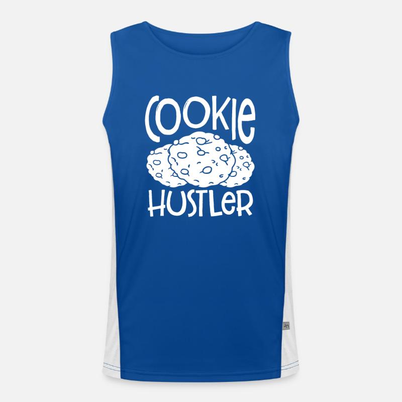Hustler de biscuits Débardeur respirant contrasté Homme 