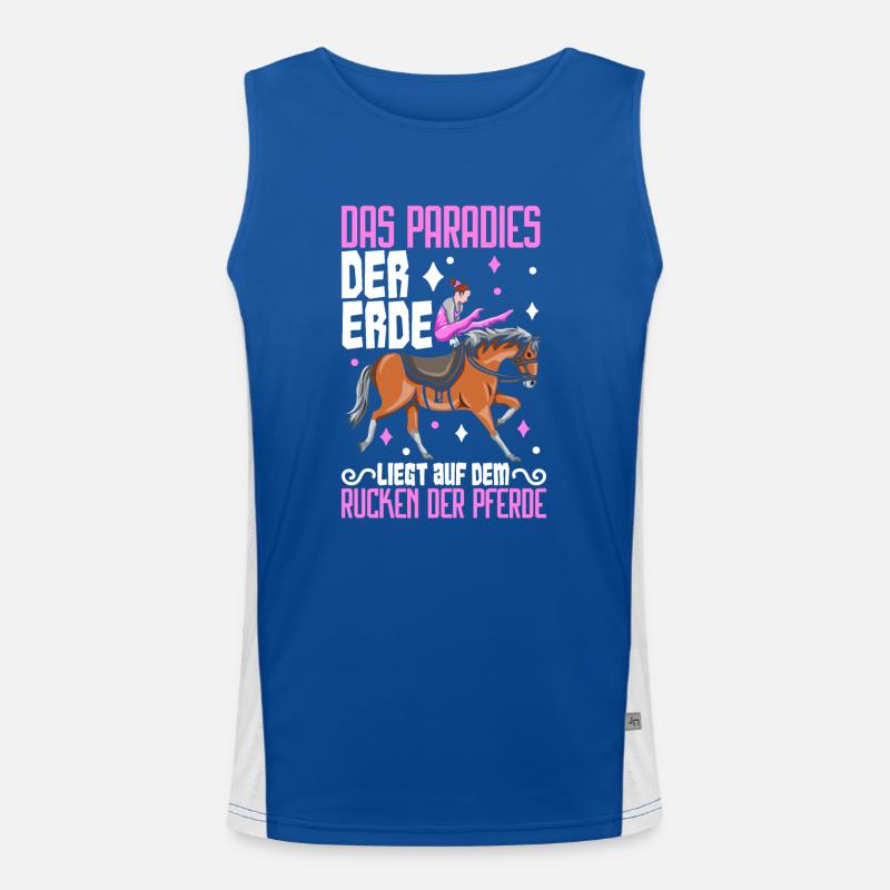 Voltigieren Funktionelles Kontrast-Tank Top für Männer 