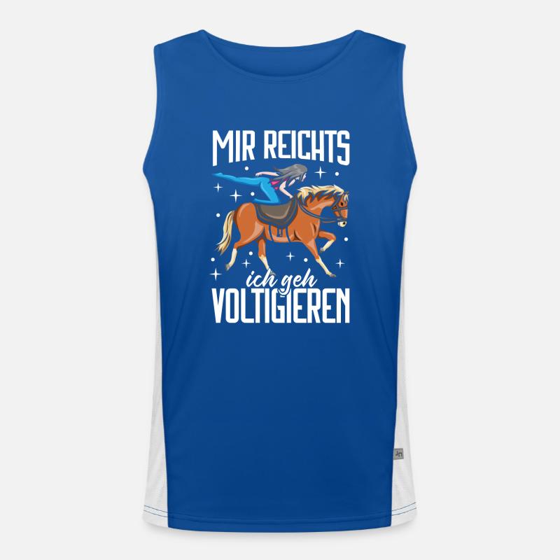 Voltigieren Funktionelles Kontrast-Tank Top für Männer 