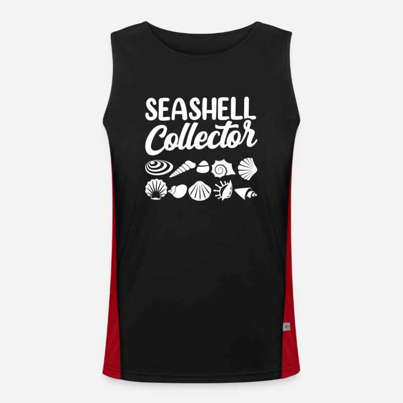 Shell Collector Shell Collector Shells Collecting Men's Functional Contrast Tank Top 