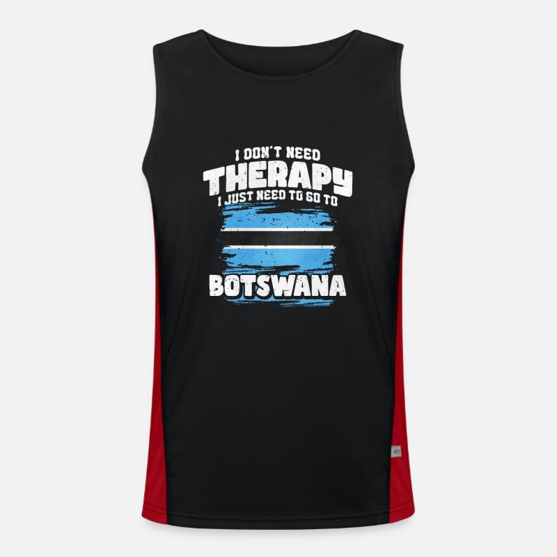 Botswana Débardeur respirant contrasté Homme 