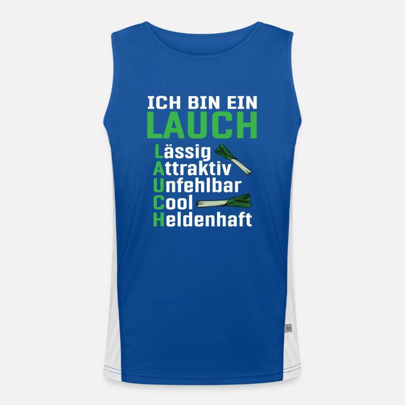 Lauch Funktionelles Kontrast-Tank Top für Männer 