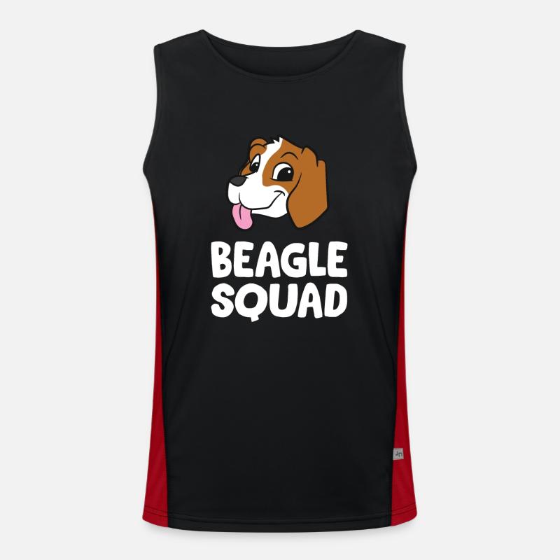 Beagles - Beagle Squad Débardeur respirant contrasté Homme 