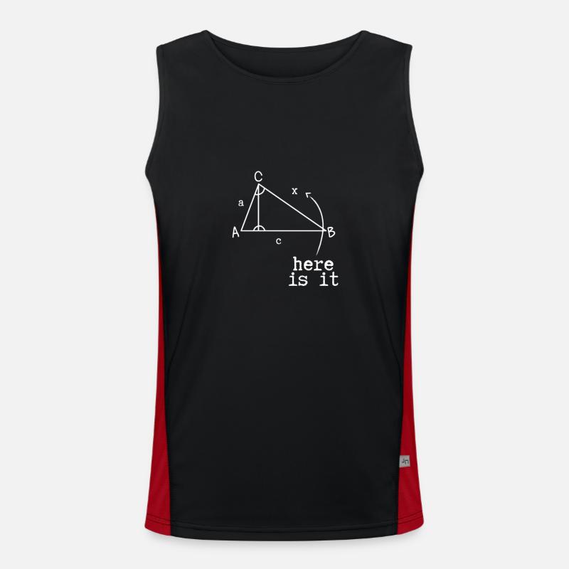 Here is the X Men's Functional Contrast Tank Top 
