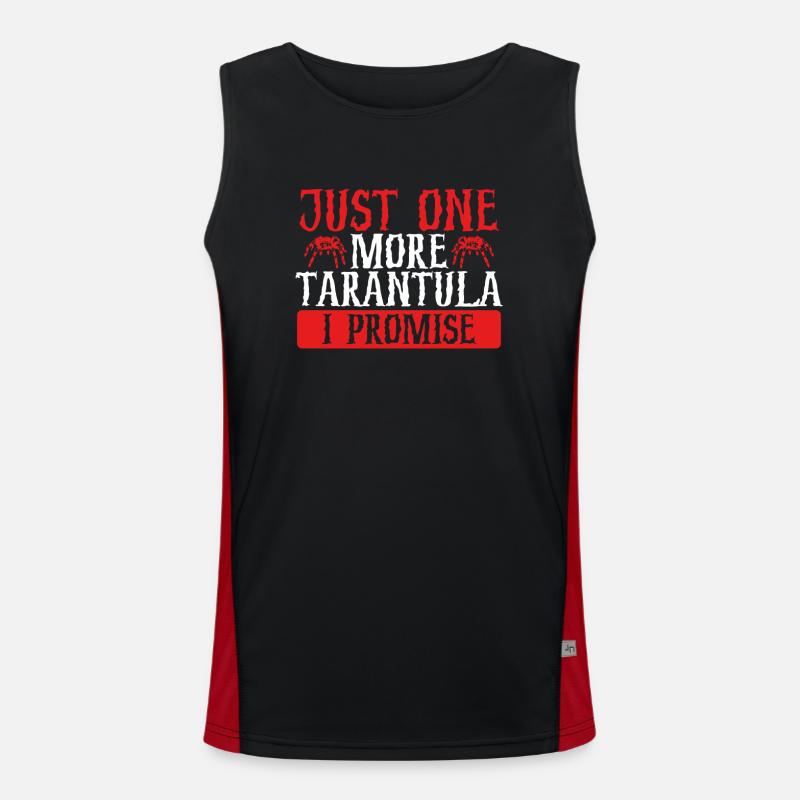 Only one tarantula left Men's Functional Contrast Tank Top 