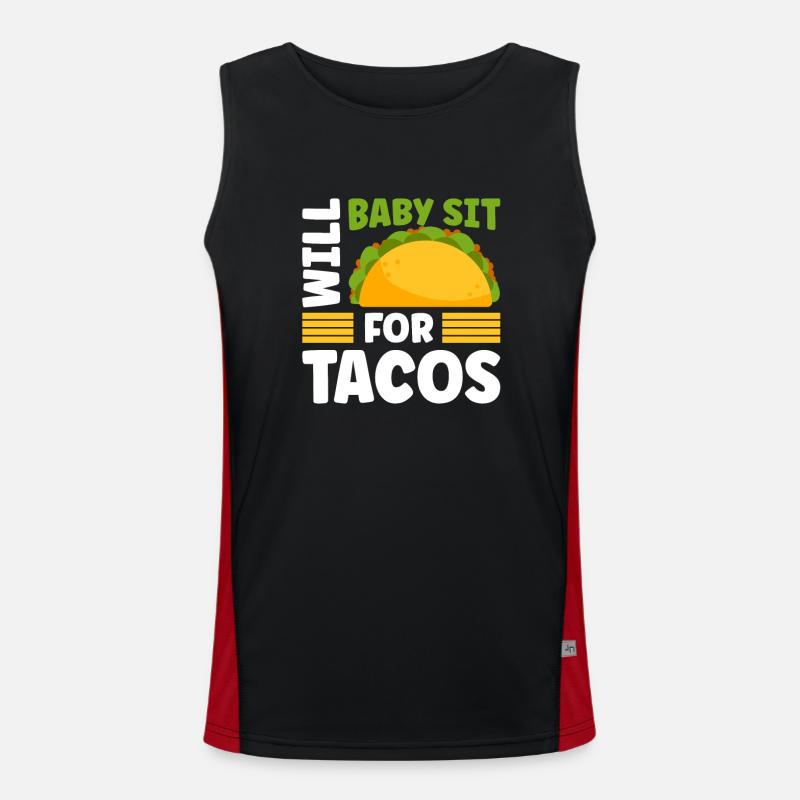 Babysitter Geschenk Babysitting Bester Babysitter Funktionelles Kontrast-Tank Top für Männer 