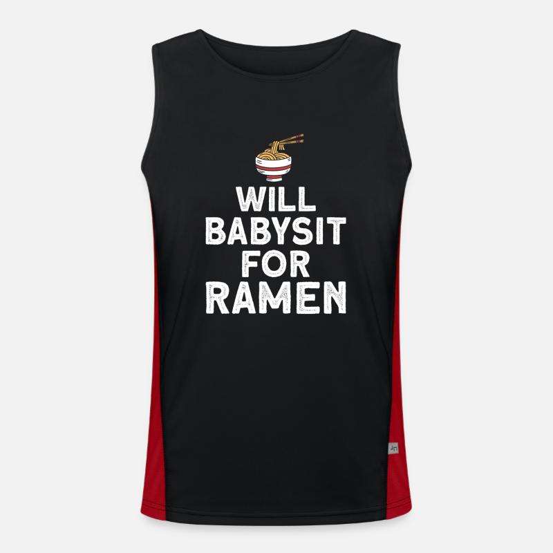 Babysitter Geschenk Babysitting Bester Babysitter Funktionelles Kontrast-Tank Top für Männer 