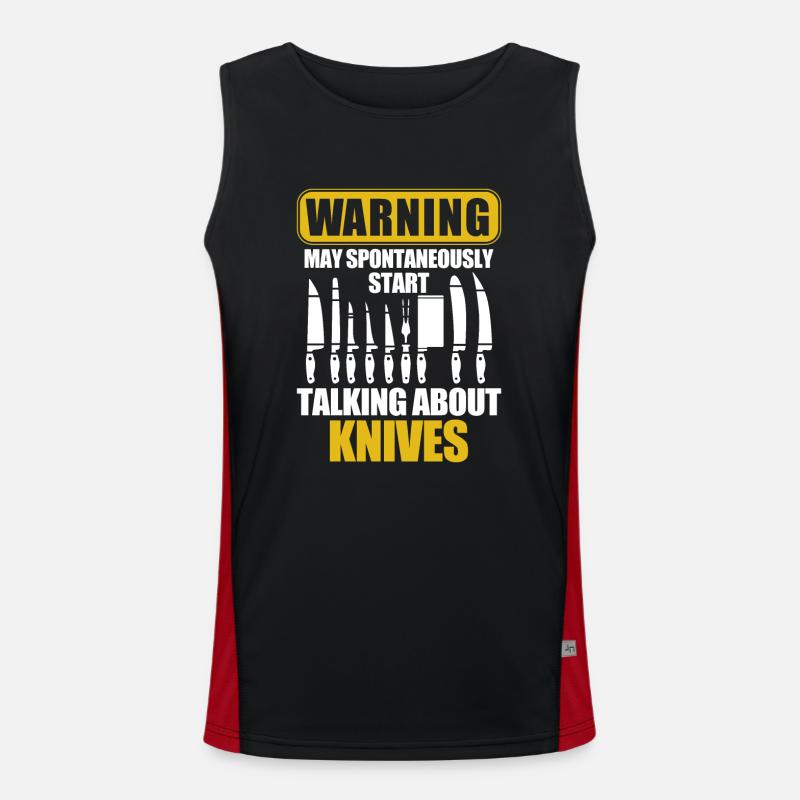 Butcher Gift Butcher Butcher Master Butcher Men's Functional Contrast Tank Top 