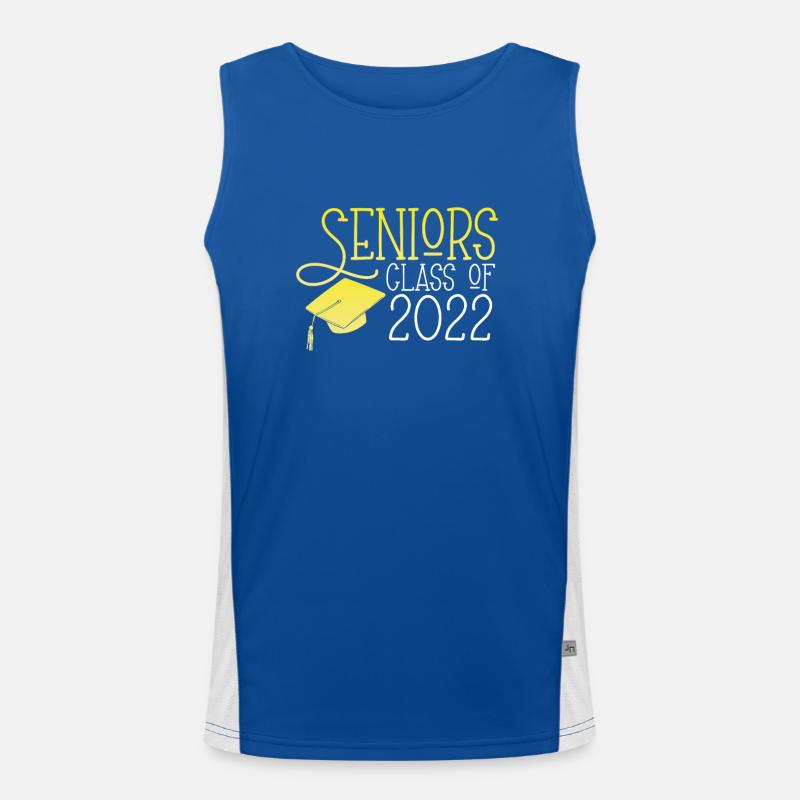 Senior Class 2022 Men's Functional Contrast Tank Top 