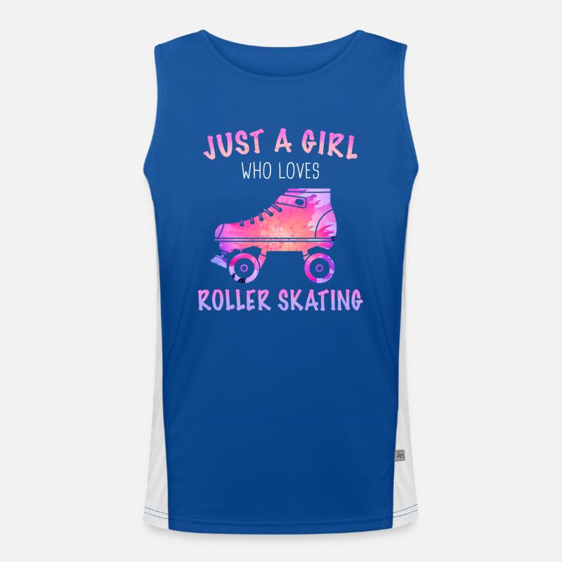 Rollerskate Roller Skate Inline Skate Skating Men's Functional Contrast Tank Top 