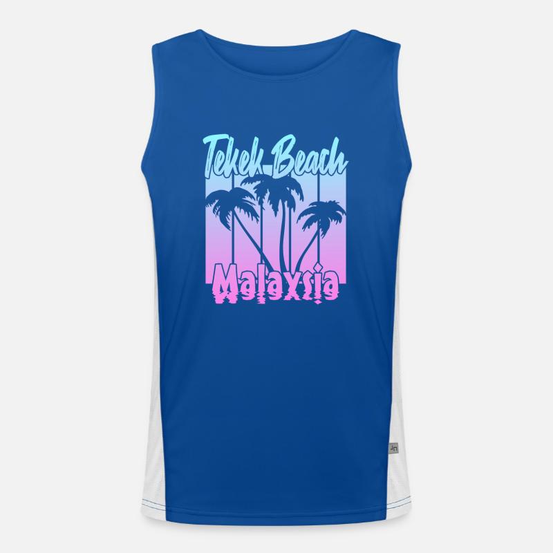 Telek Beach Malaisie Débardeur respirant contrasté Homme 