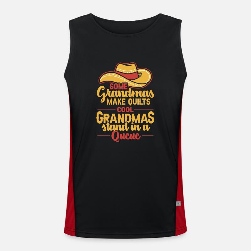 Line Dancing Cowboy Texas Line Dance Geschenk Funktionelles Kontrast-Tank Top für Männer 