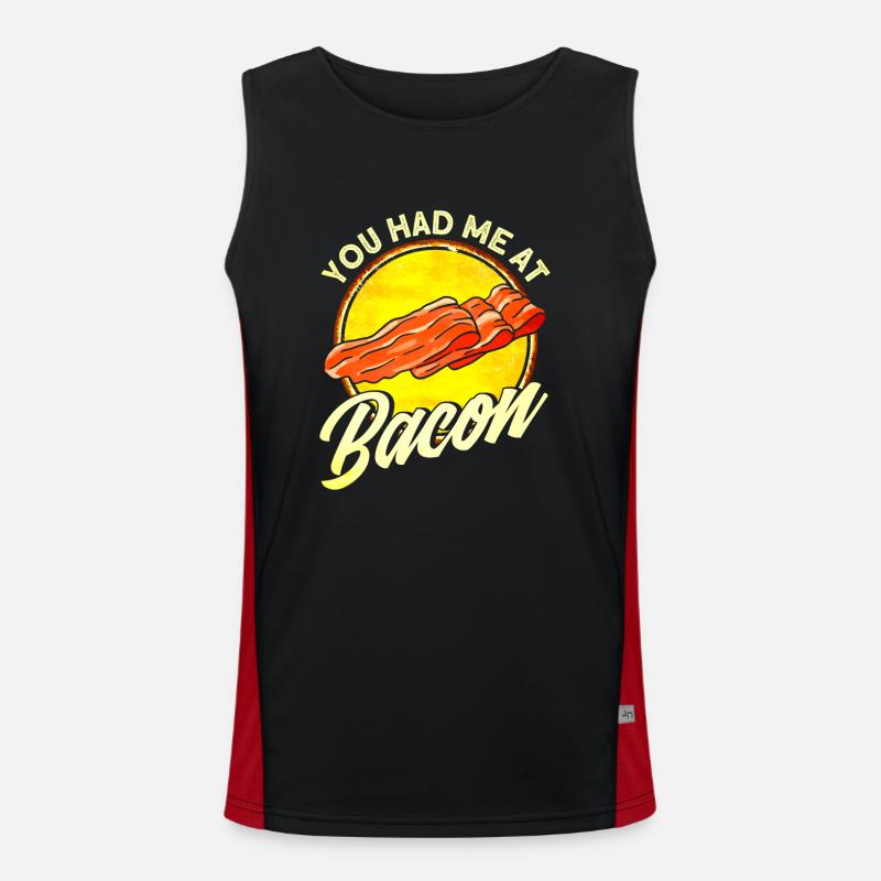 Tu m'as eu à Bacon Débardeur respirant contrasté Homme 