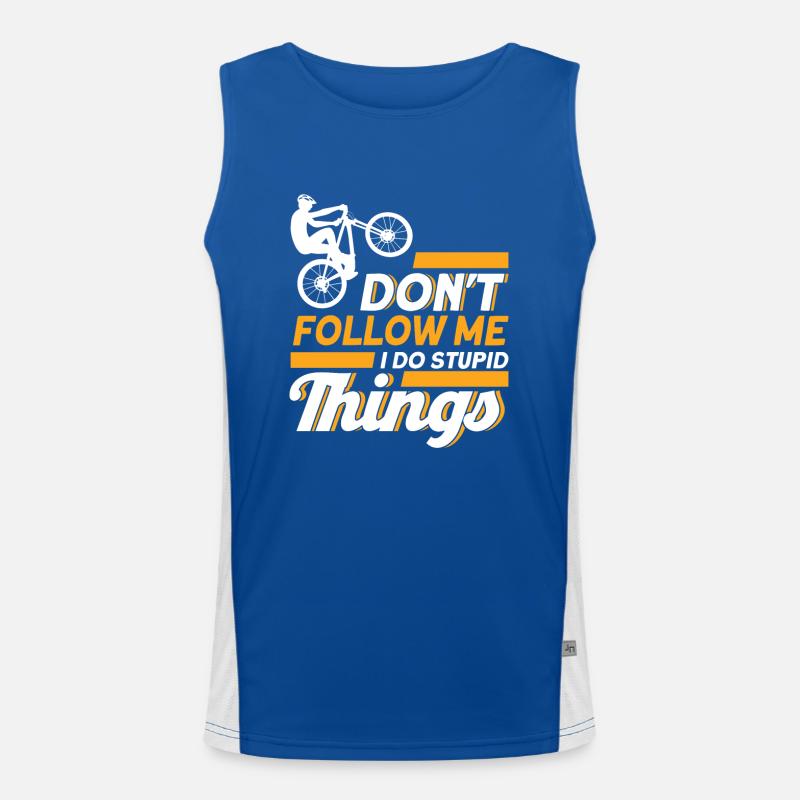 Cadeau VTT vélo vtt vtt Débardeur respirant contrasté Homme 