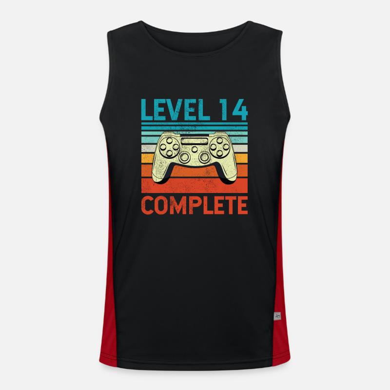 Level 14 Complete Men's Functional Contrast Tank Top 