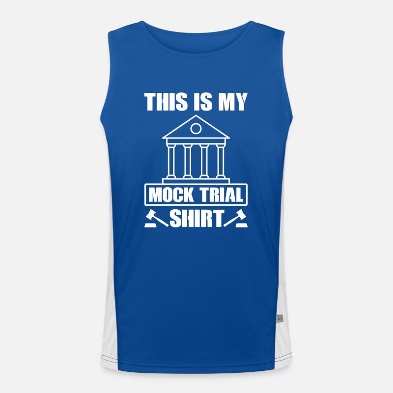 C’EST MA CHEMISE DE PROCÈS SIMULÉ Avocat Débardeur respirant contrasté Homme 