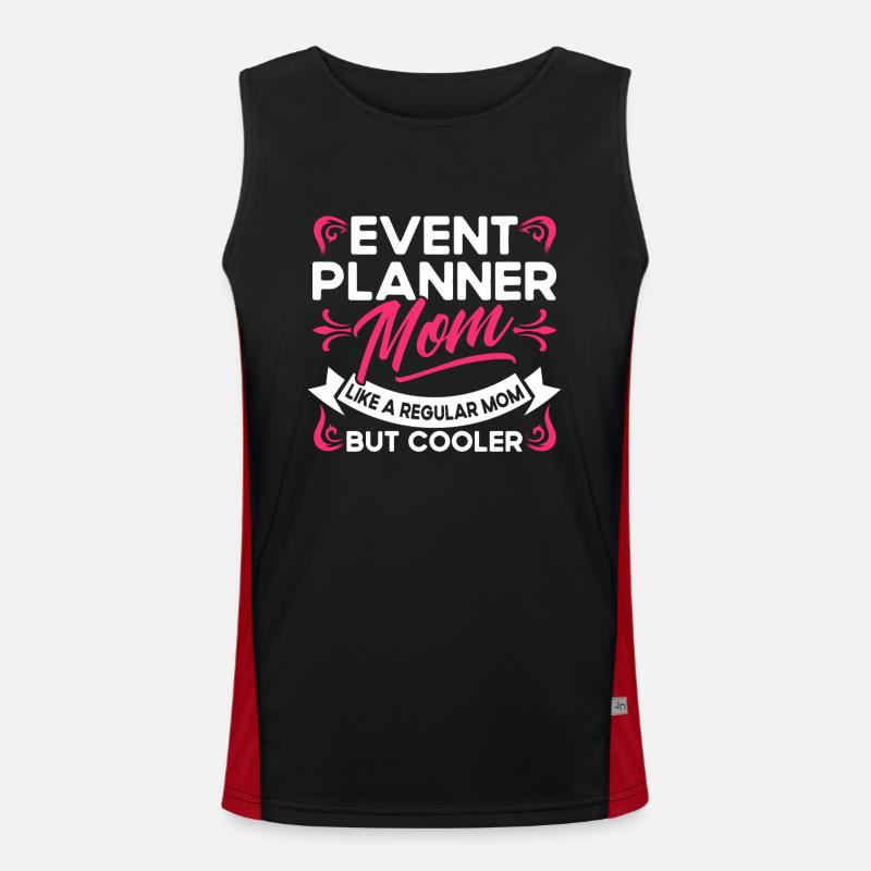 Eventplaner Hochzeitsplaner Event Manager Funktionelles Kontrast-Tank Top für Männer 