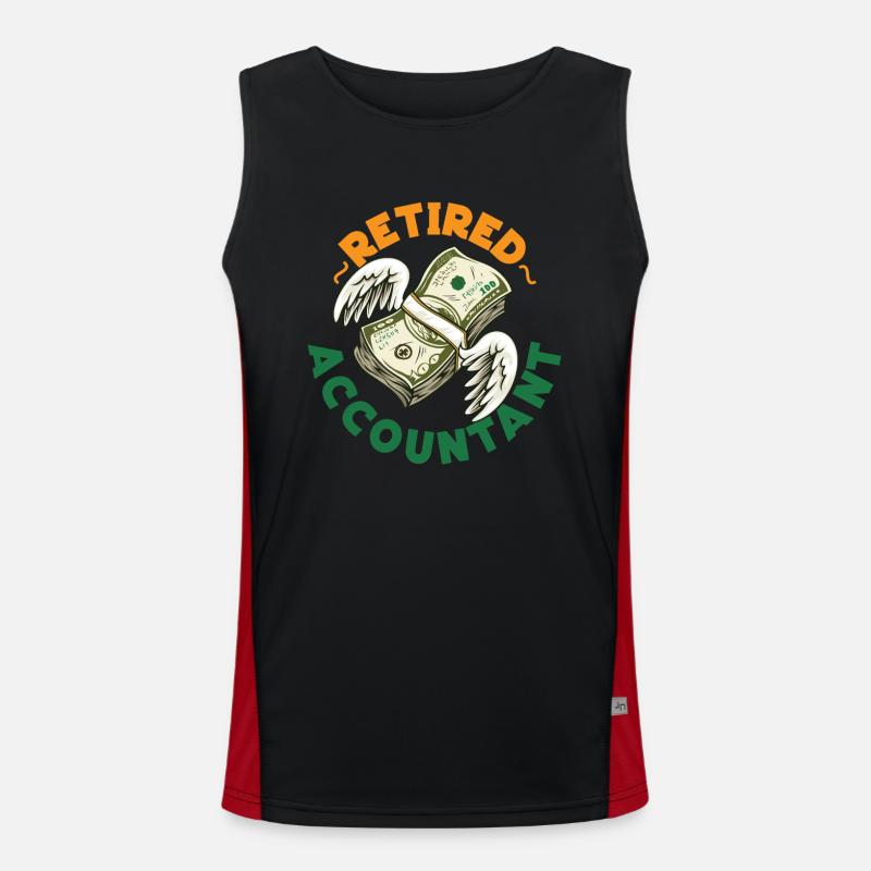 Comptable Comptable Comptable Débardeur respirant contrasté Homme 