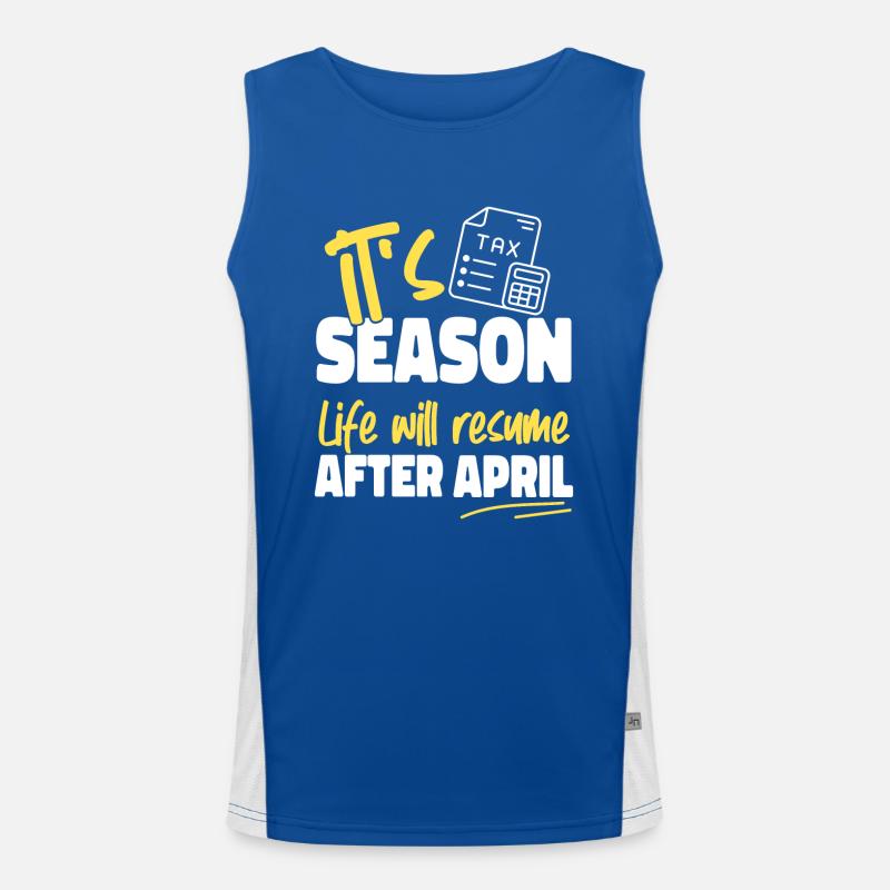 Comptable Comptable Comptable Débardeur respirant contrasté Homme 