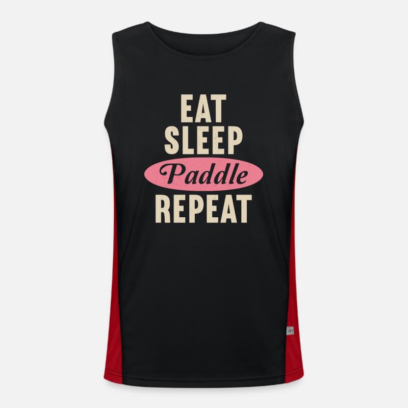 SUP Paddle Board Paddleboarding Men's Functional Contrast Tank Top 