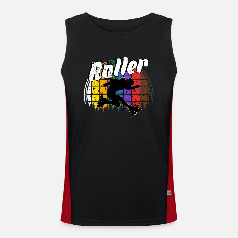 Rollerblades rollers Débardeur respirant contrasté Homme 