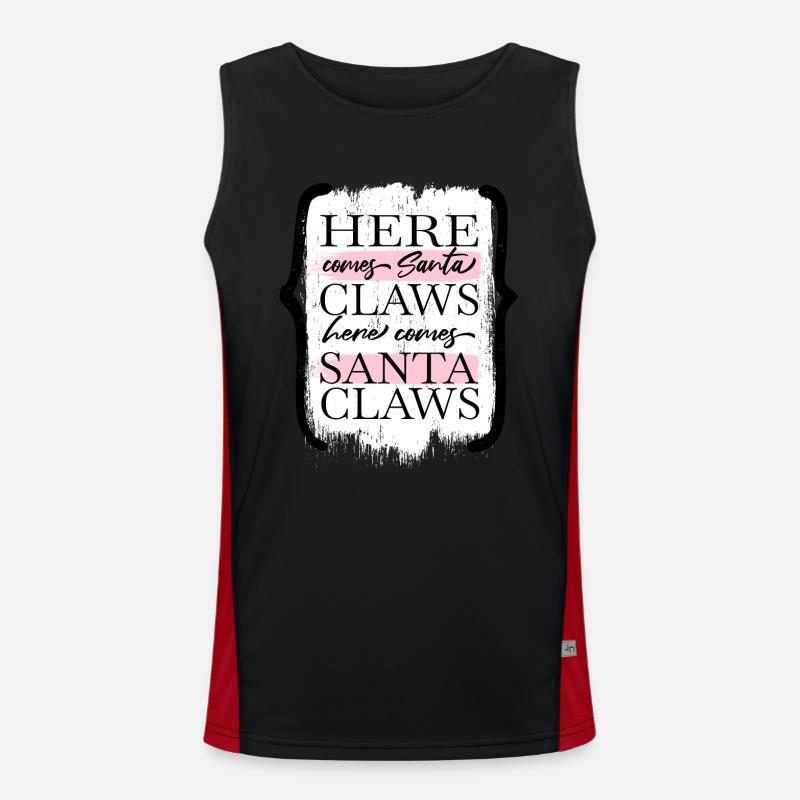Fairy Tail Joke Christmas present present awesome Men's Functional Contrast Tank Top 