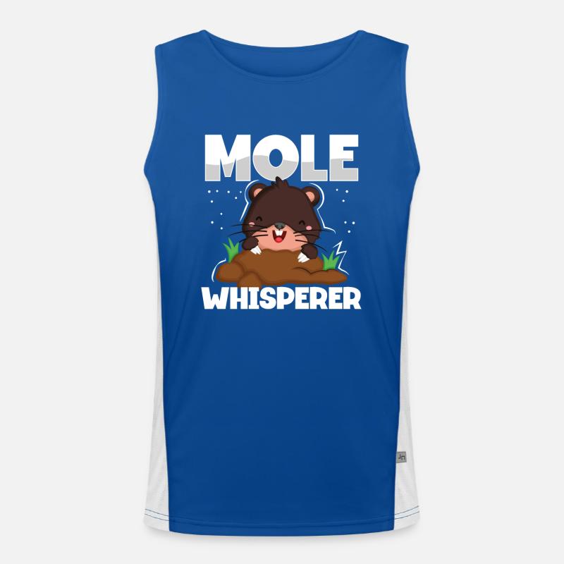 Mole Whisperer Men's Functional Contrast Tank Top 