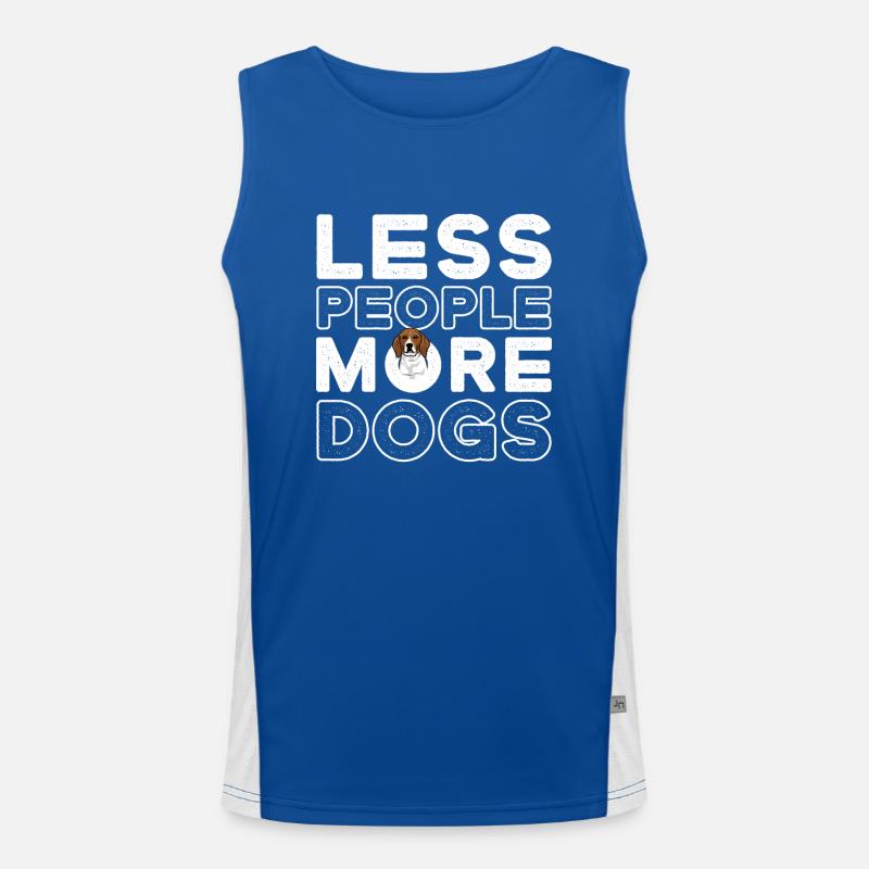 Treeing Walker Coonhound Funktionelles Kontrast-Tank Top für Männer 